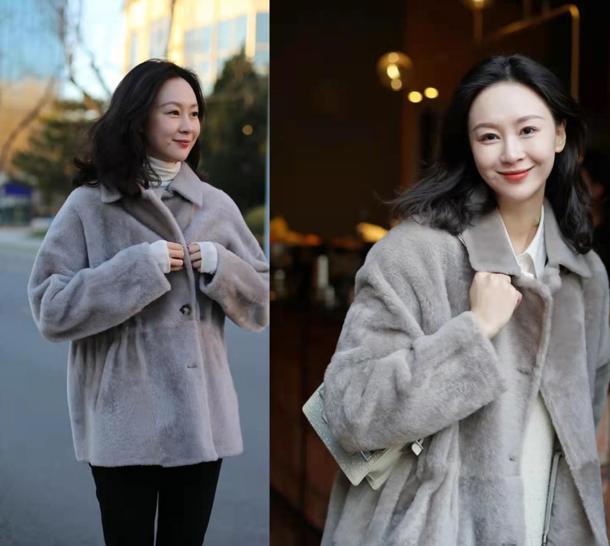 冬天别总穿基础款大衣,冬天别这样穿羽绒服真的很显土气