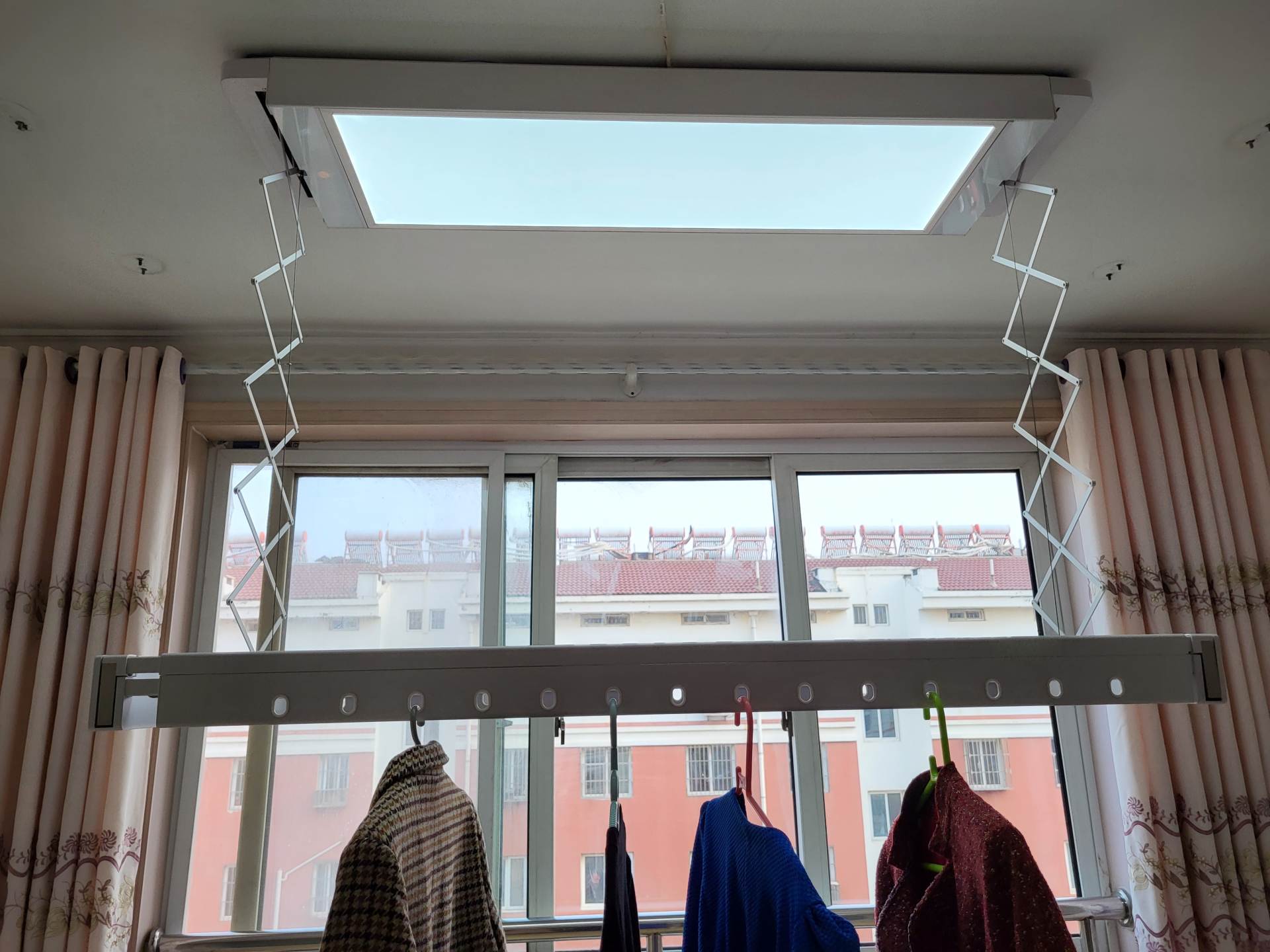 智能晾衣架烘干功能测评,云米smarts晾衣架