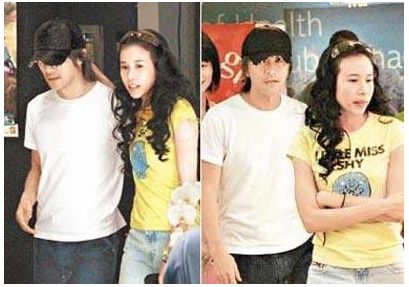 港台女星莫文蔚,朱茵莫文蔚分手了吗