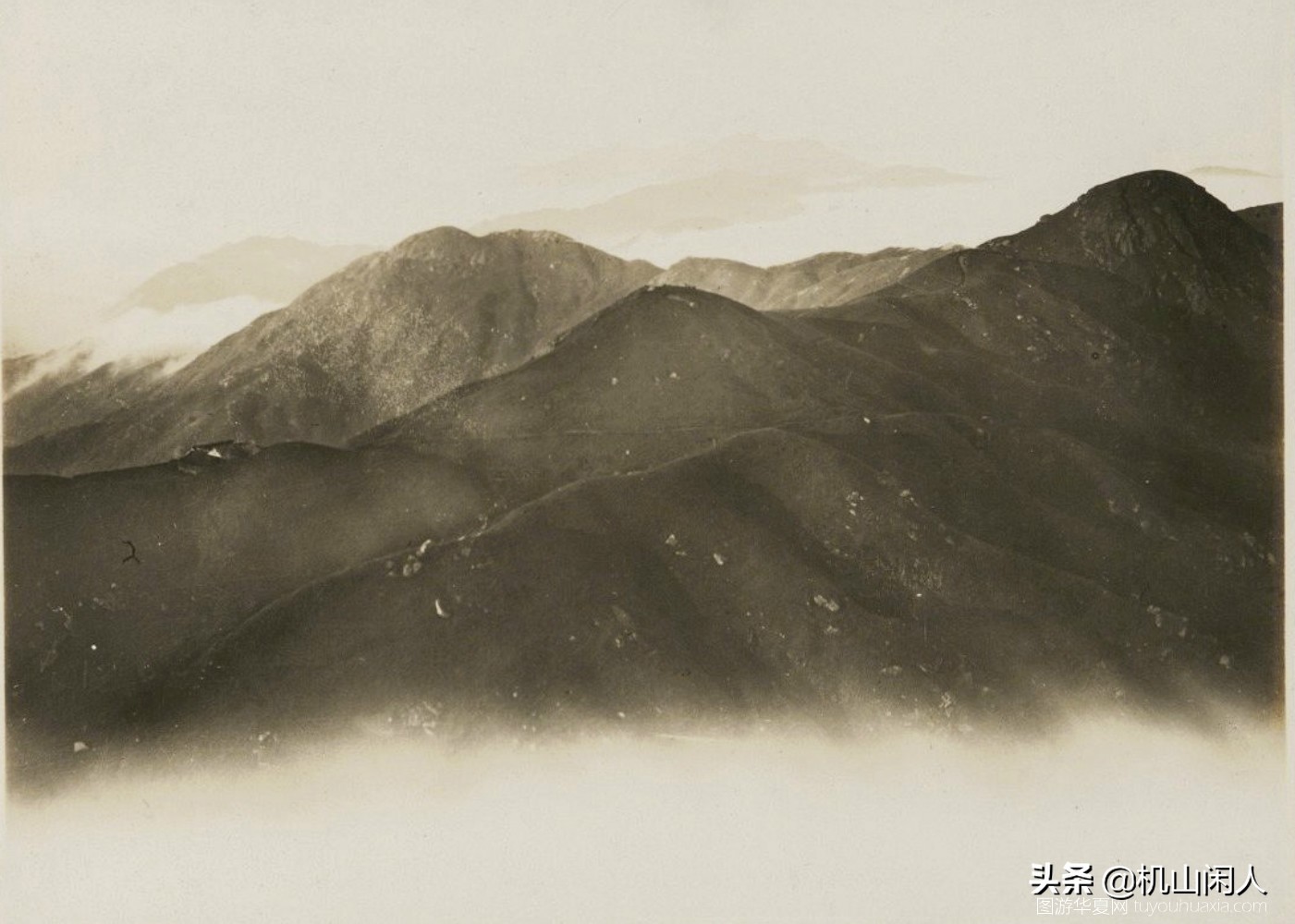 南岳衡山八十年代老照片图库,南岳衡山古画图片