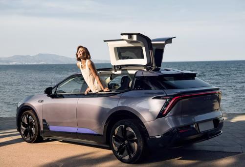 高合hiphiy内饰官图曝光,高合hiphiy全系展翼门