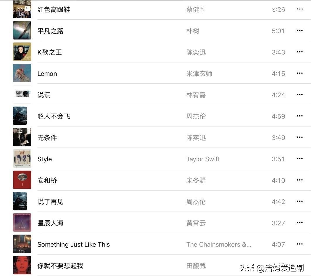 2020周杰伦热门歌曲排行榜,周杰伦好歌推荐2020