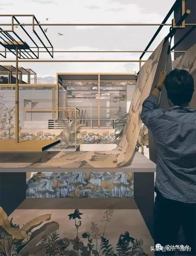 惜败扎哈事务所，但OMA的中国风方案留下一抹惊艳的色彩