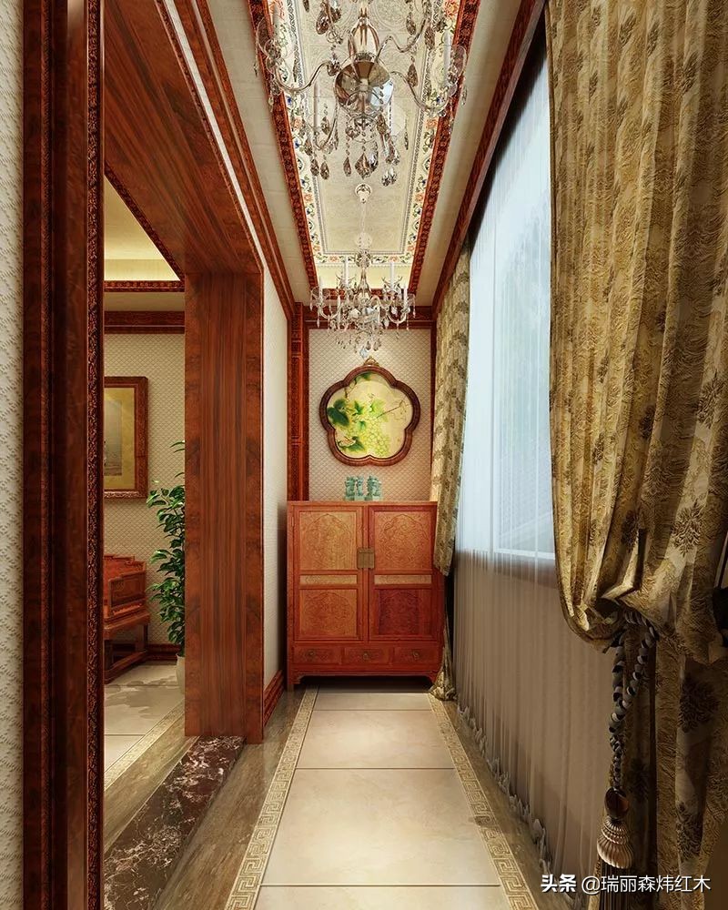 红木适合小户型,小户型红木搭配