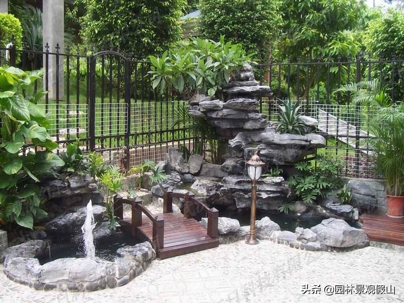 庭院假山景观施工方案,园林假山怎么建造