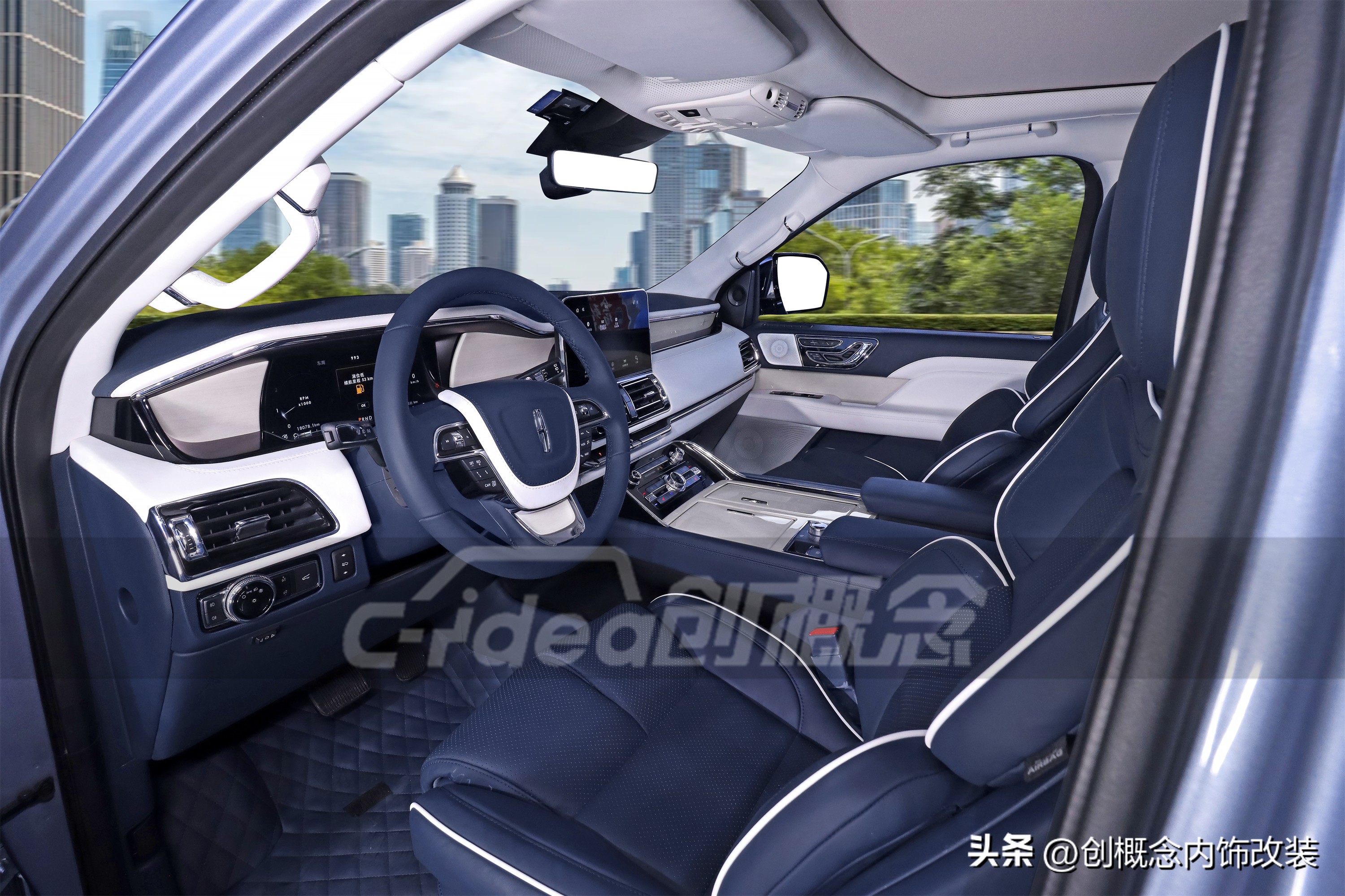 林肯领航员改装真实图片,2020款林肯领航员改装效果