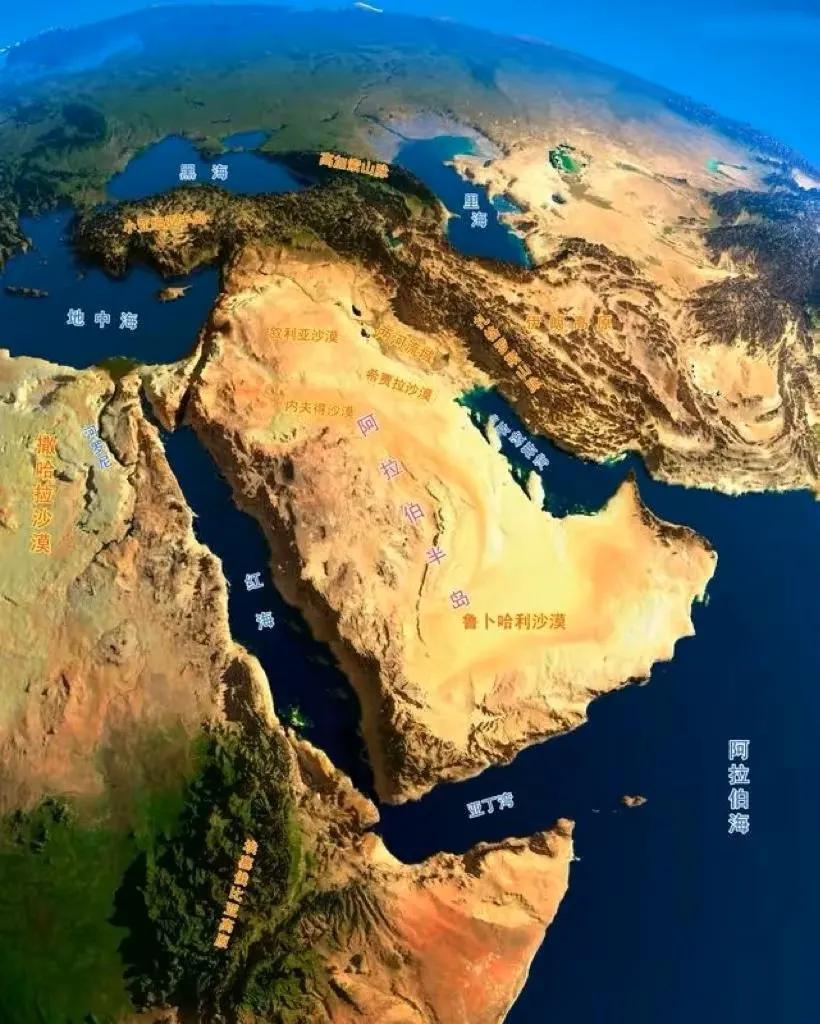 阿拉伯半岛每日石油产量,南海石油储量对比沙特阿拉伯