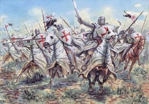 中世纪战争十字军,中世纪十字军全图