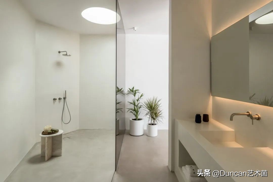 希腊KapsimalisArchitects①打造蓝白极简主义的童话世界！