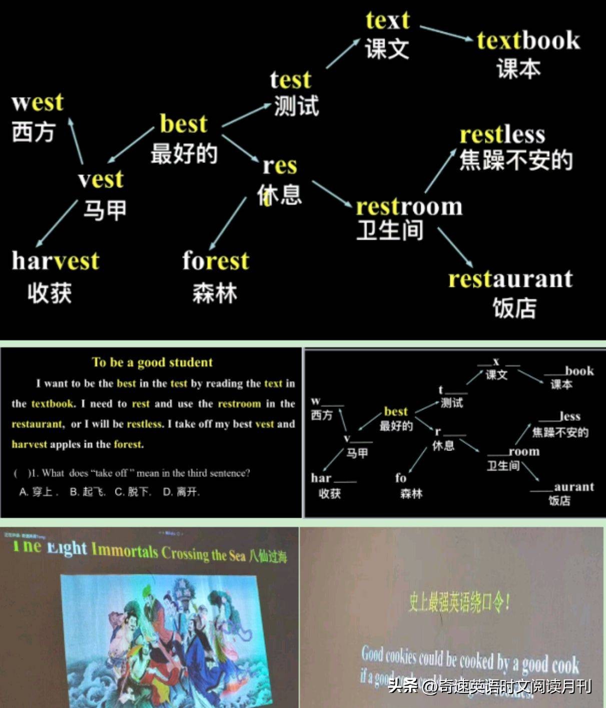最好的英语单词记忆方法,怎样告别死记硬背单词