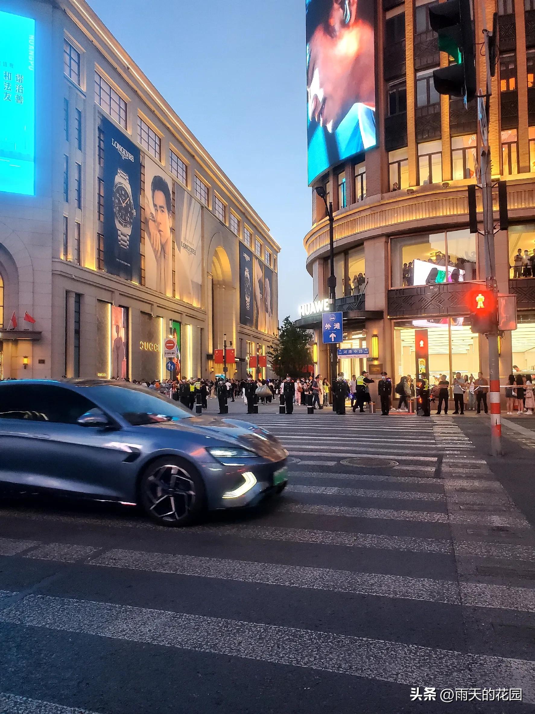 五一的上海外滩,五一带大家一起看风景