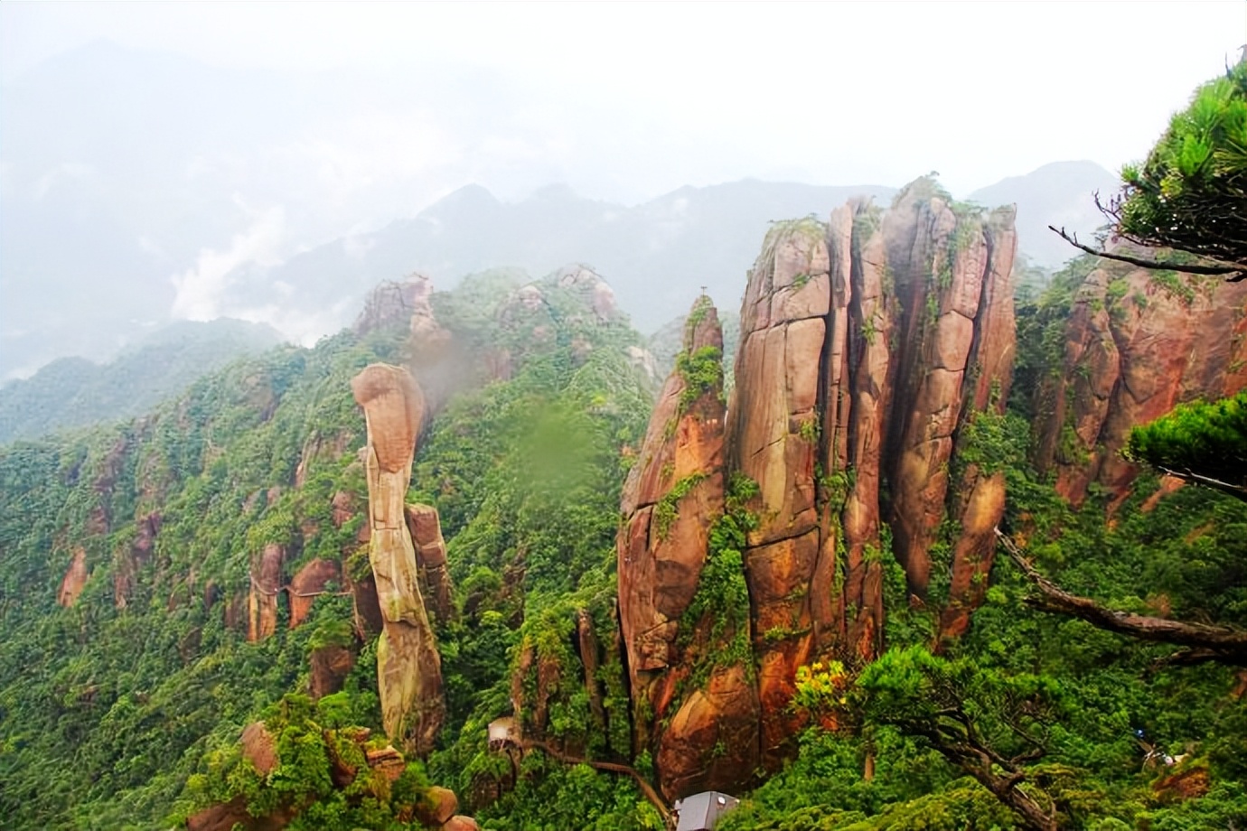 关于三清山的诗句五岳,诗人笔下的三清山