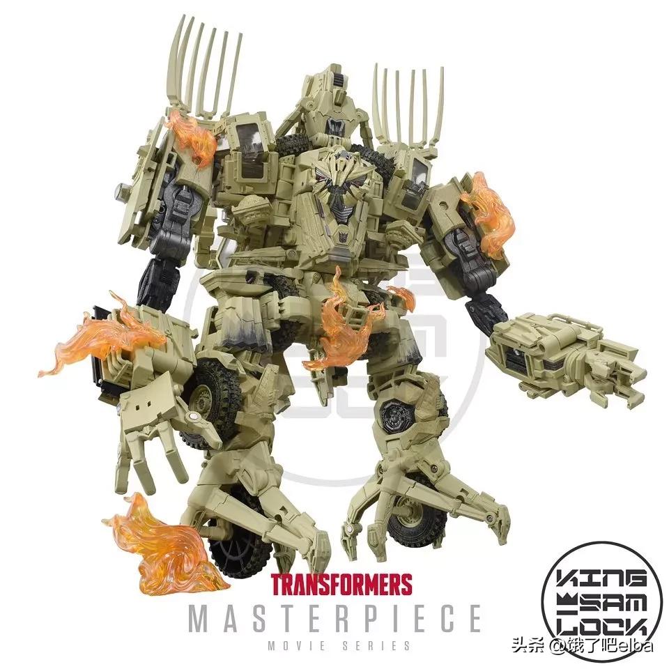 变形金刚玩具拍摄细节,变形金刚mp14红色警报变形过程