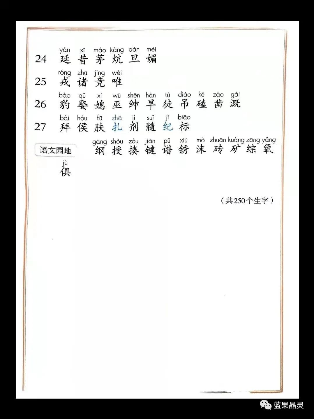 四年级上册1-4单元字词检测,部编版四年级上册四字词语积累