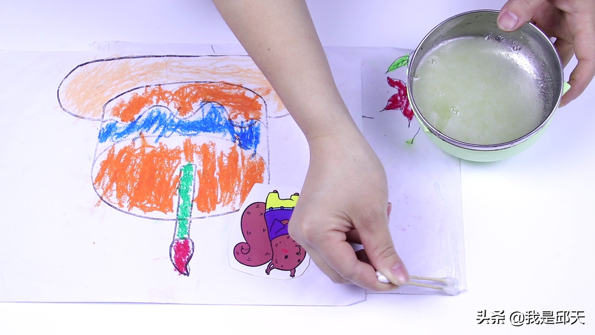 贴对联胶水自制,自制贴春联胶教程