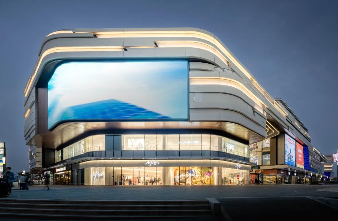 现代商业空间的庭院景观设计,现代简约景观空间