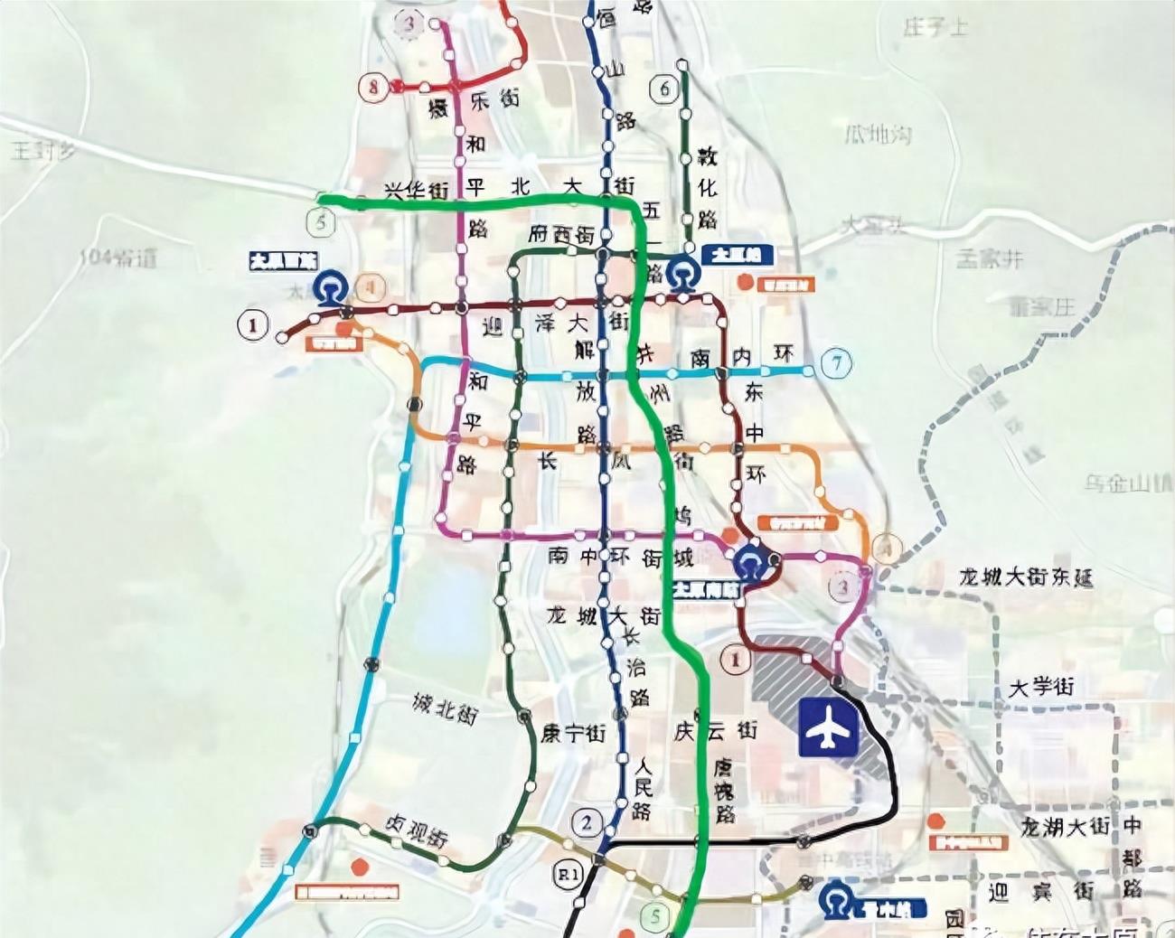 太原地铁2号线什么时候正式开通,太原地铁3号线开建