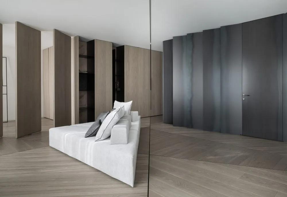 180平现代高级质感大平层,遵义大平层轻奢装修实景高级感