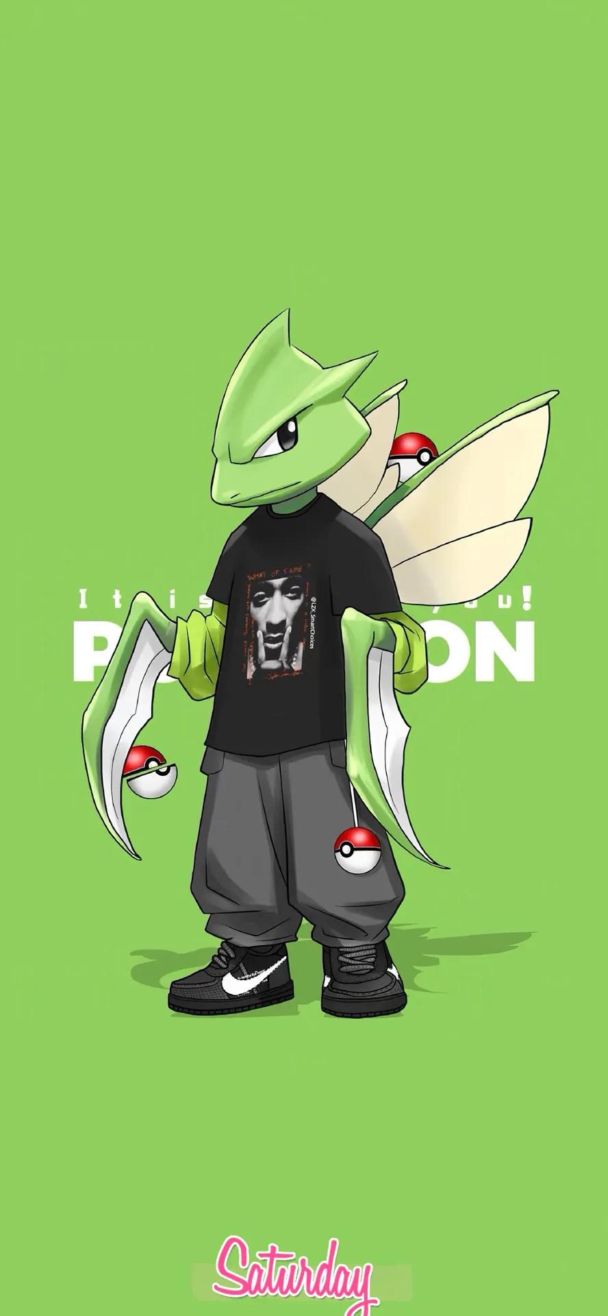 动漫美女图片纯色高清大图,高级绿色系动漫壁纸