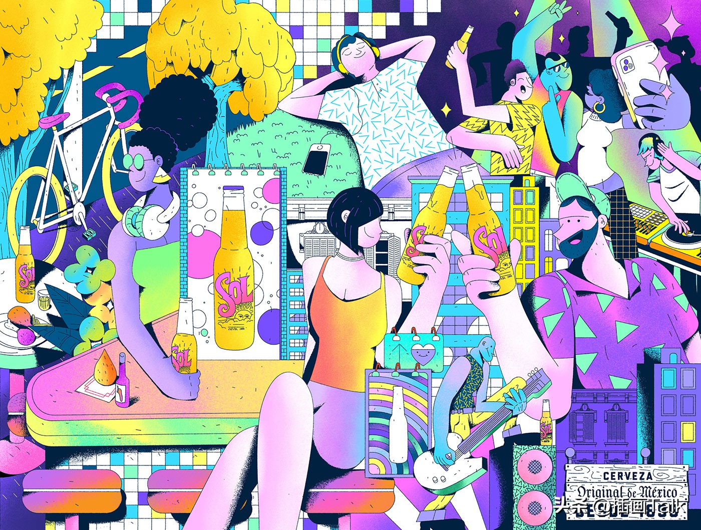 巴西插画师美式漫威,巴西插画师gabriel图