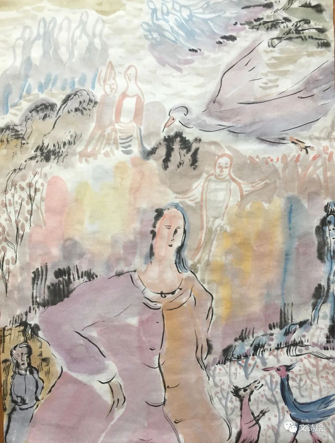 诗画里的中国古诗绘画,唐诗宋词的绘画