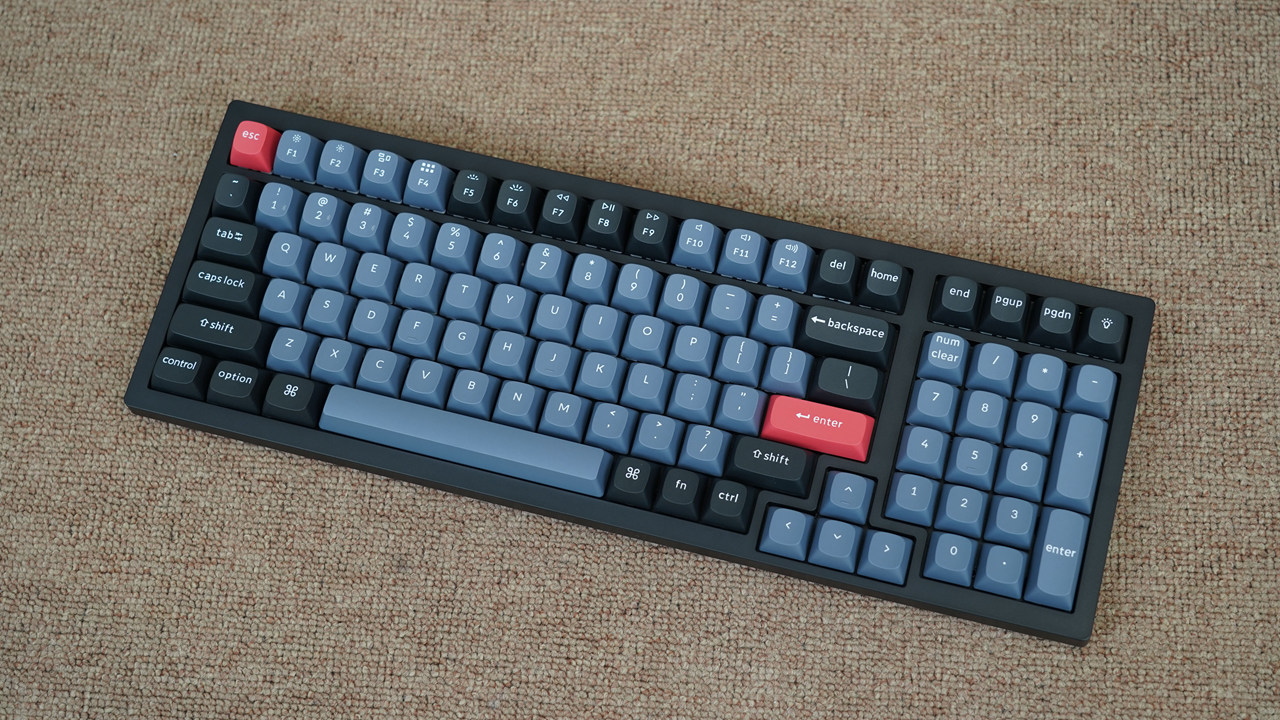 keychronk4蓝牙无线机械键盘,keychronk4机械键盘怎么连蓝牙