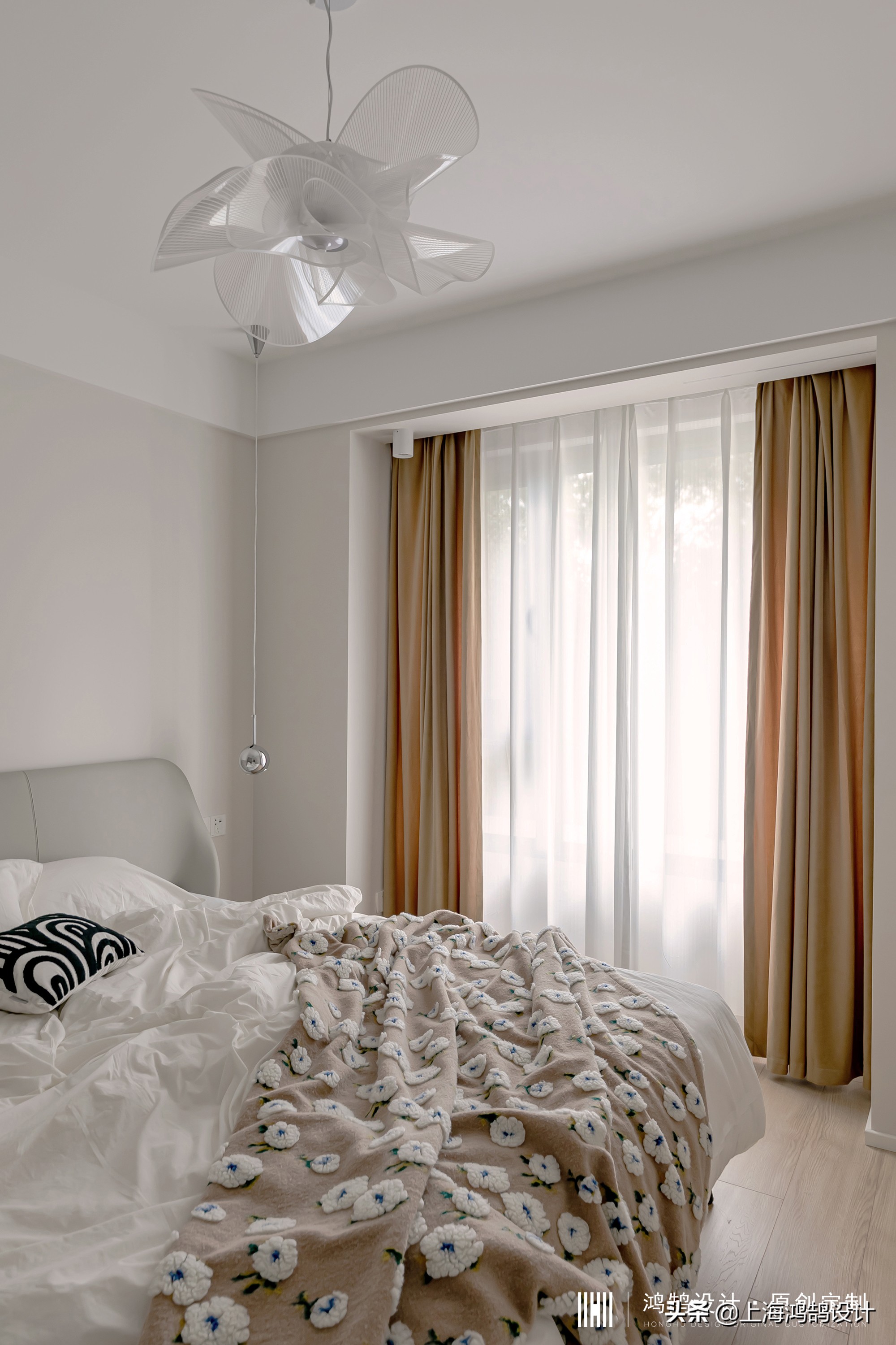 原木轻奢风格样板房,小户型原木风格样板间