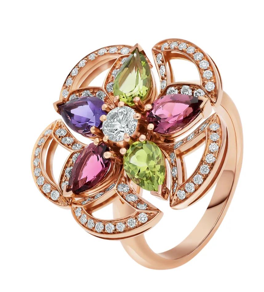 宝格丽divadream戒指,宝格丽divasdream项链