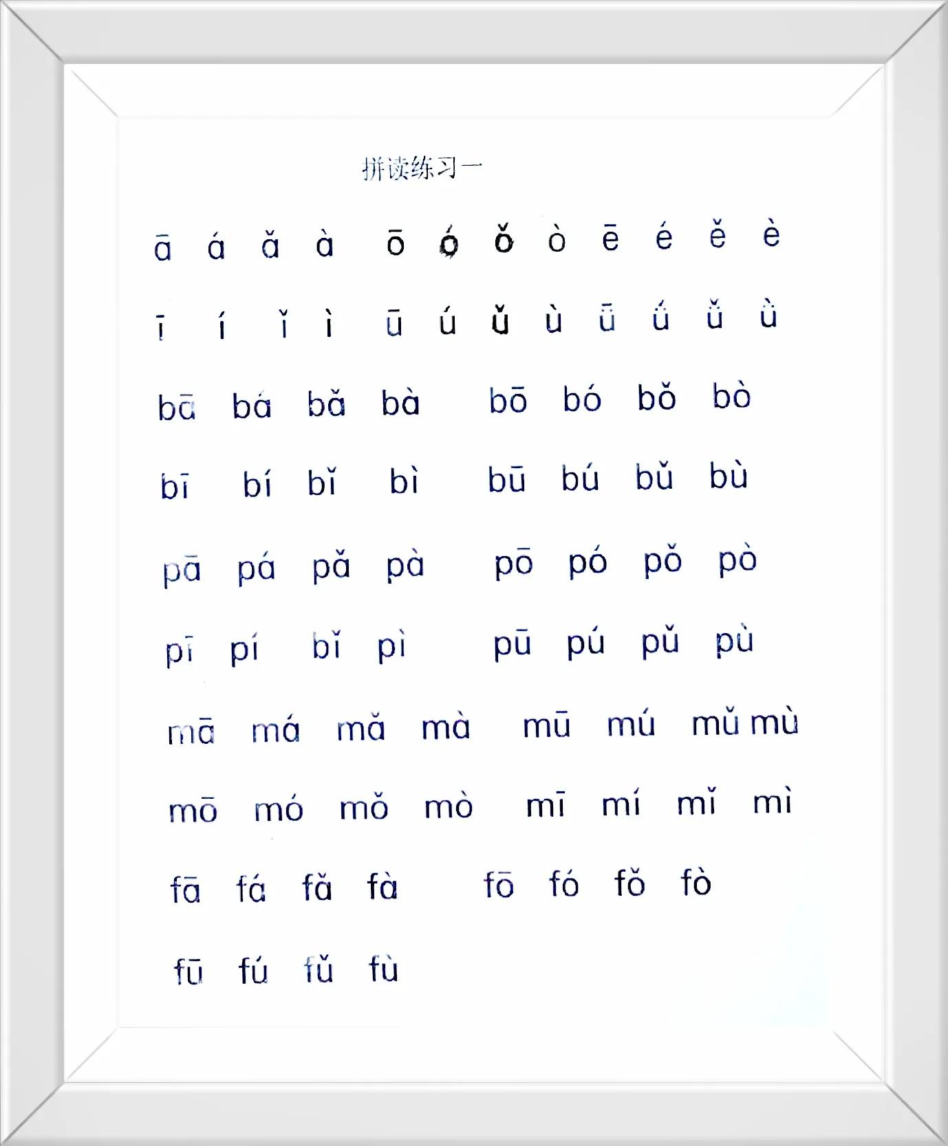 复习巩固汉语拼音声母23个,汉语拼音3课堂笔记