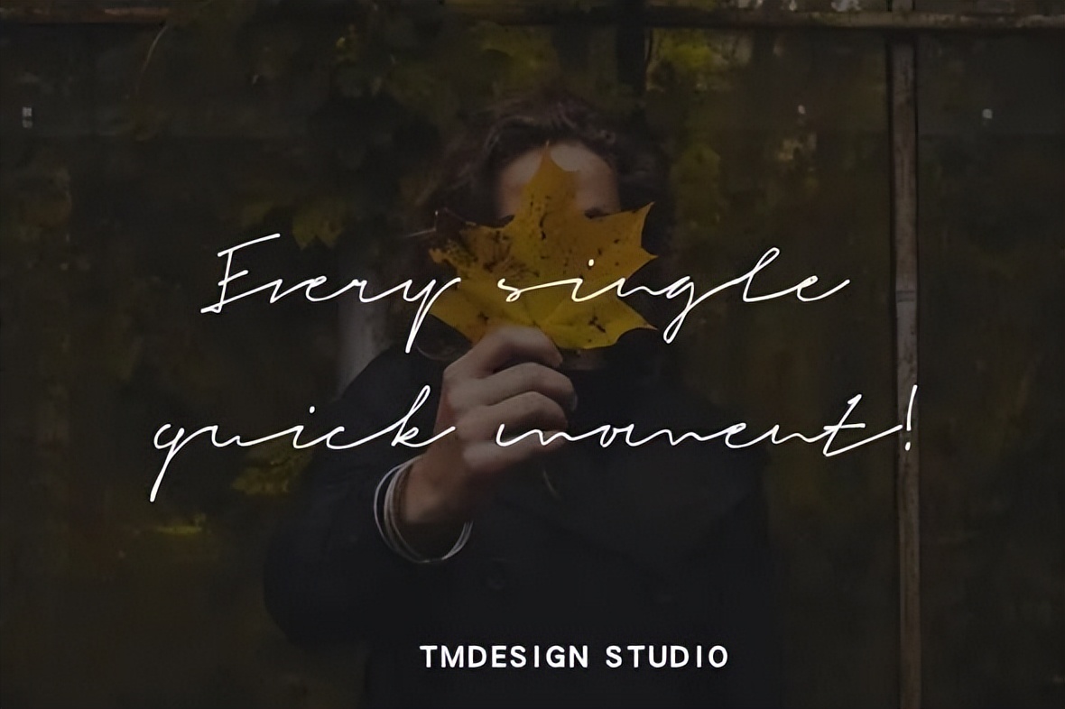 具有艺术感的英文字体推荐,6款极致优雅手写字体