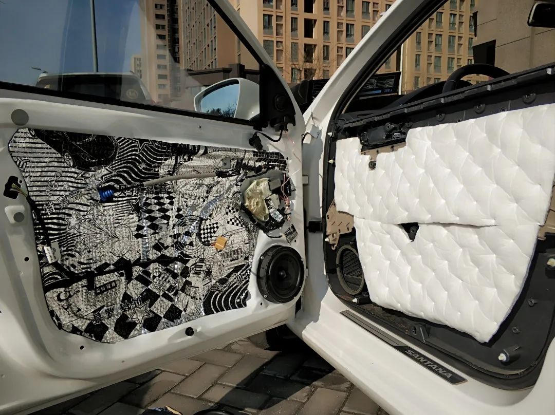 18款桑塔纳升级音响,18款桑塔纳原车6喇叭音响改装