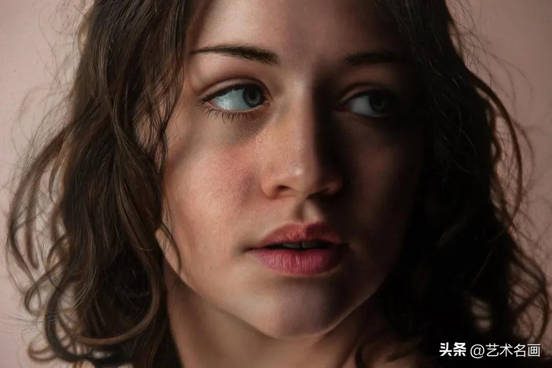 写实派世界人物油画名画,马可格拉西超写实油画