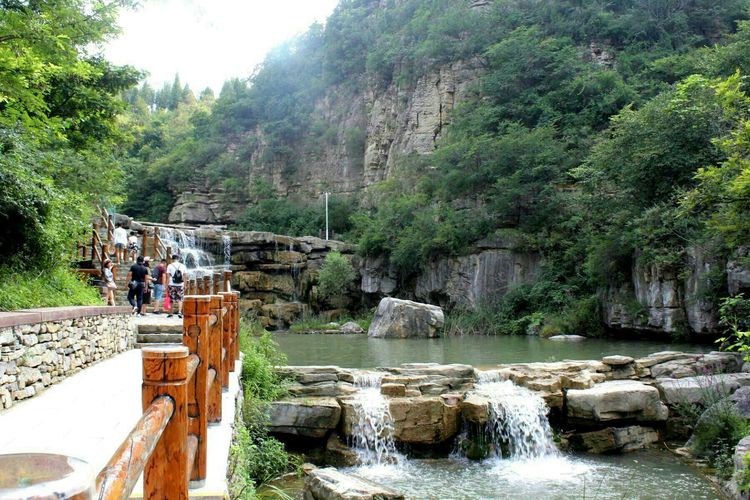 山东青州黄花溪景区图片,山东九寨沟黄花溪