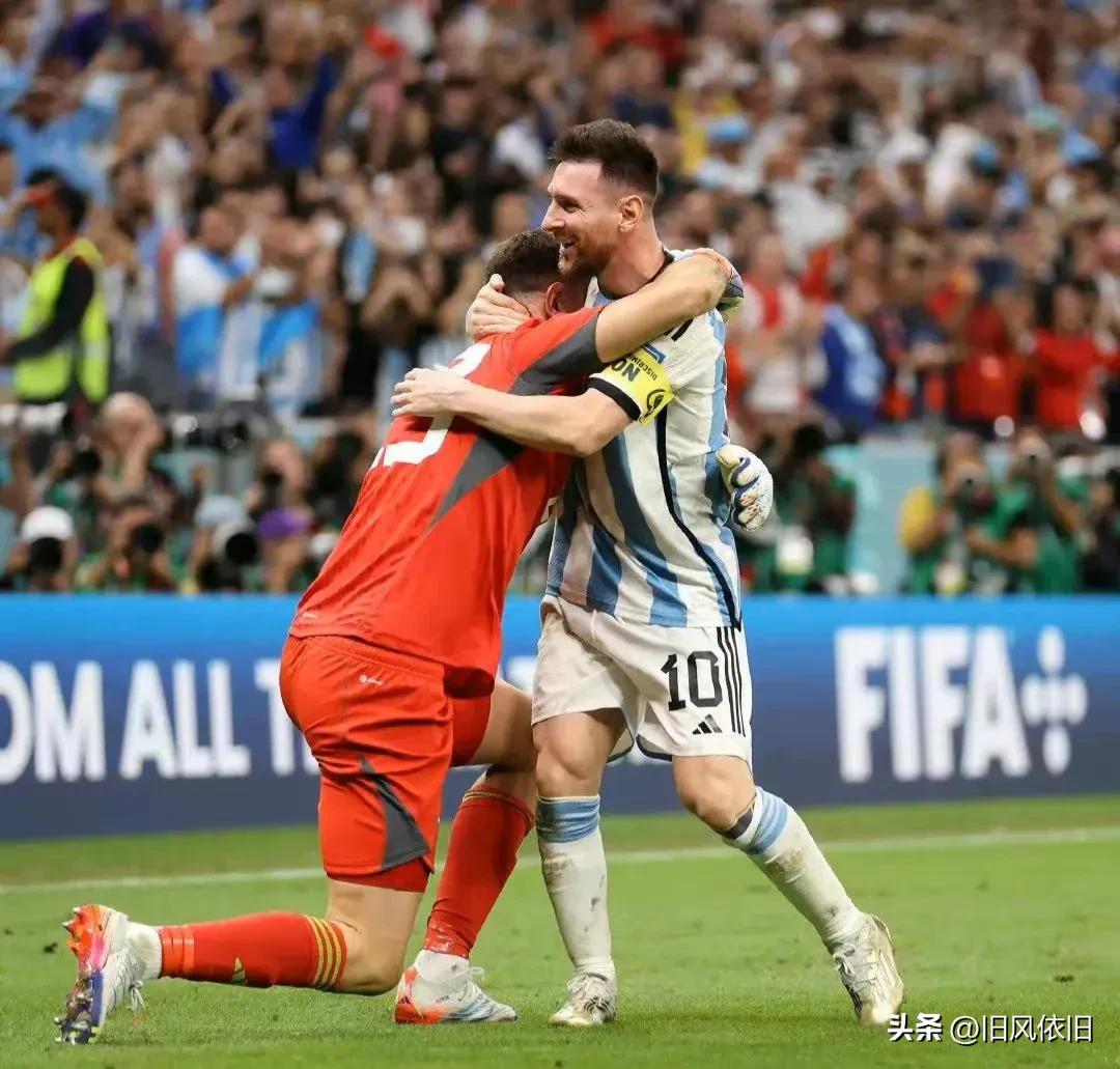 上天给梅西最好的礼物,圣马丁颁奖典礼拥抱梅西