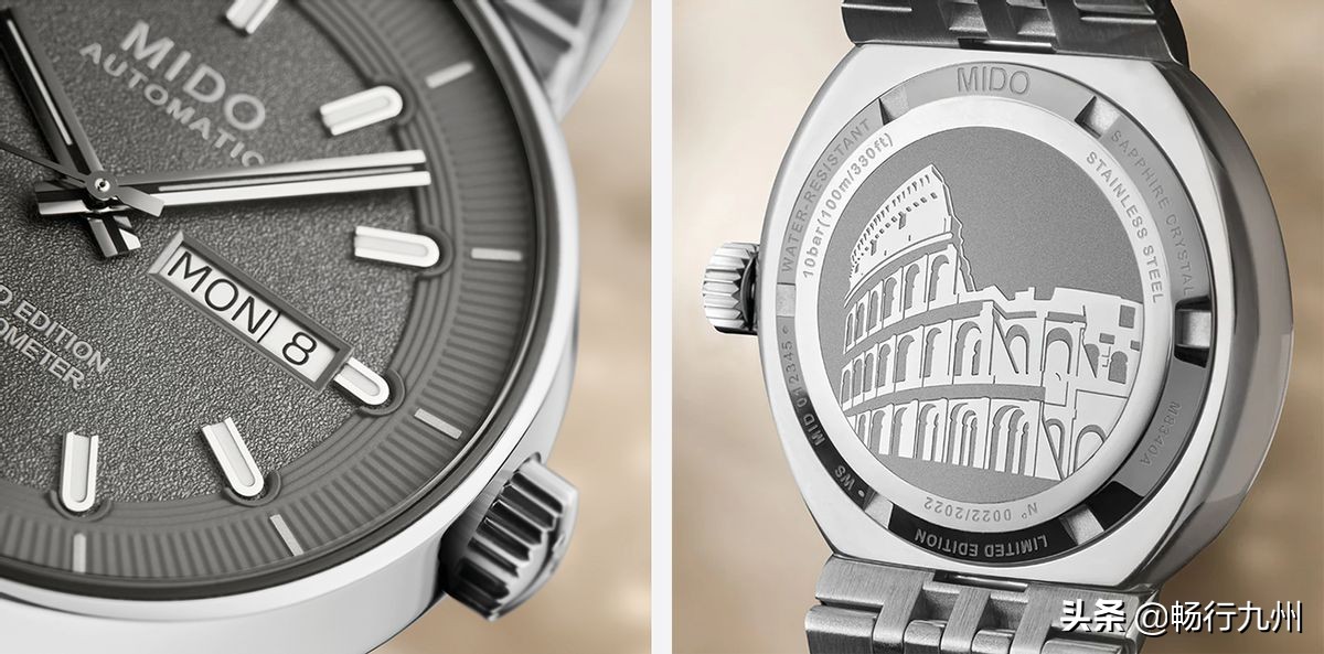 有着古罗马帝国的宏伟气魄!MIDO全新ALLDIAL罗马竞技系列限量款