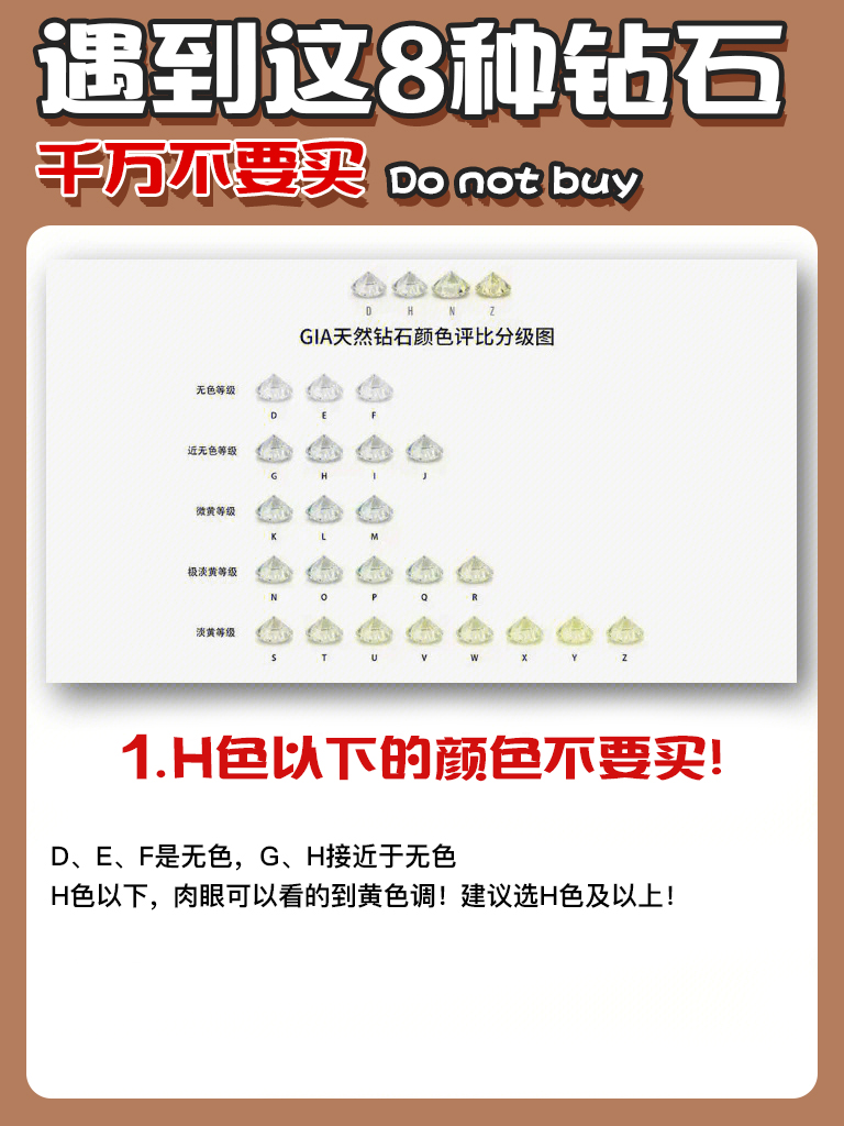 钻石挑选攻略如何挑选钻石,不建议买的钻石有哪些