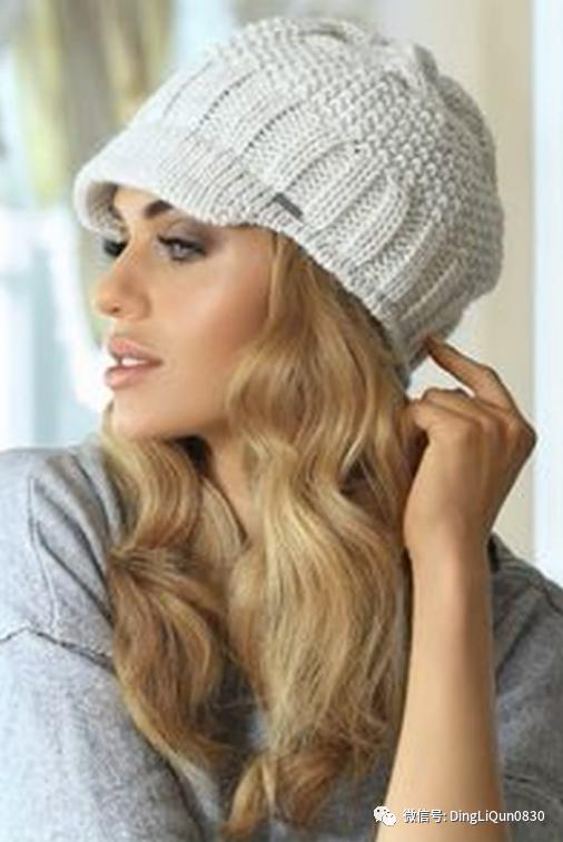 2021秋款毛线帽,2023年新款秋季针织帽造型