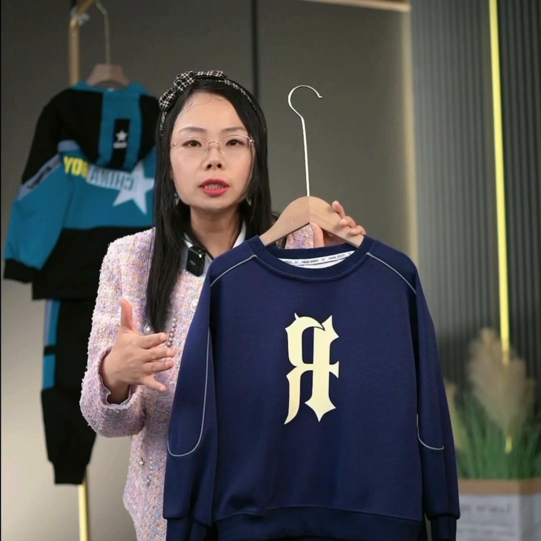 儿童服装男童款8-14岁潮牌秋冬装,儿童服装男童套装春秋10-14岁衣服