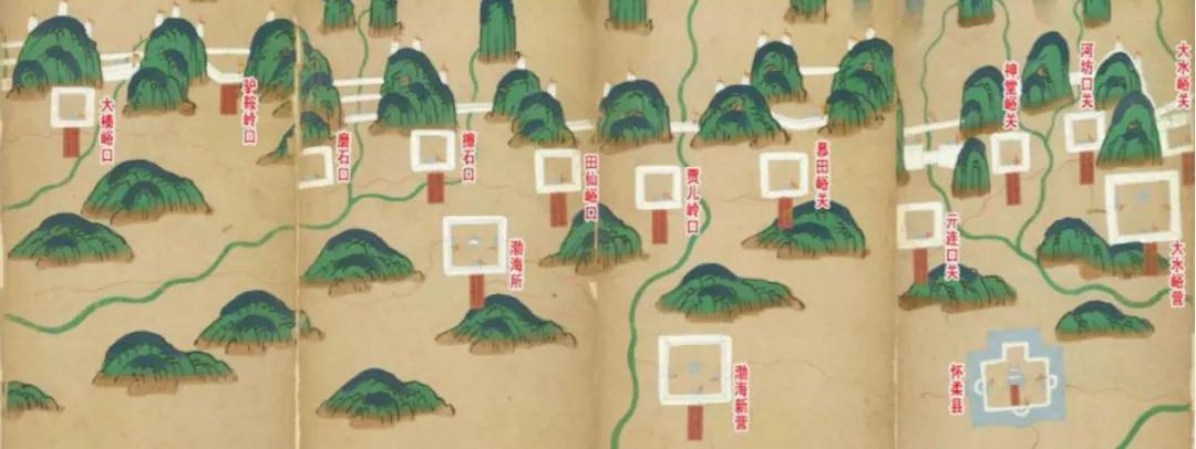 北京长城风景区分布图,北京长城全景介绍