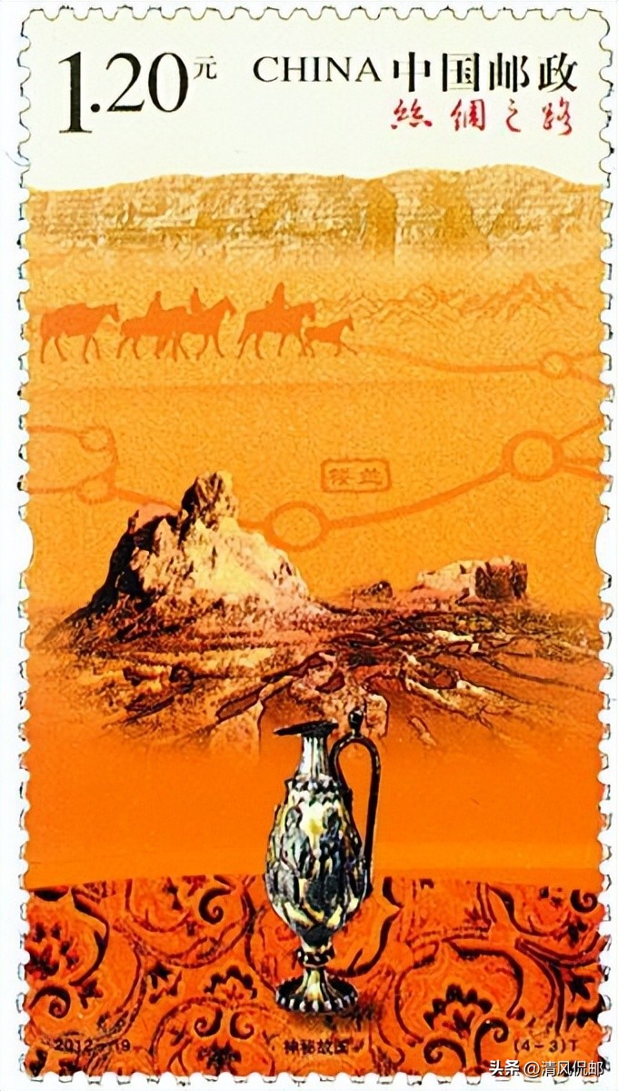 丝绸之路邮票讲解,邮票收藏版丝绸之路