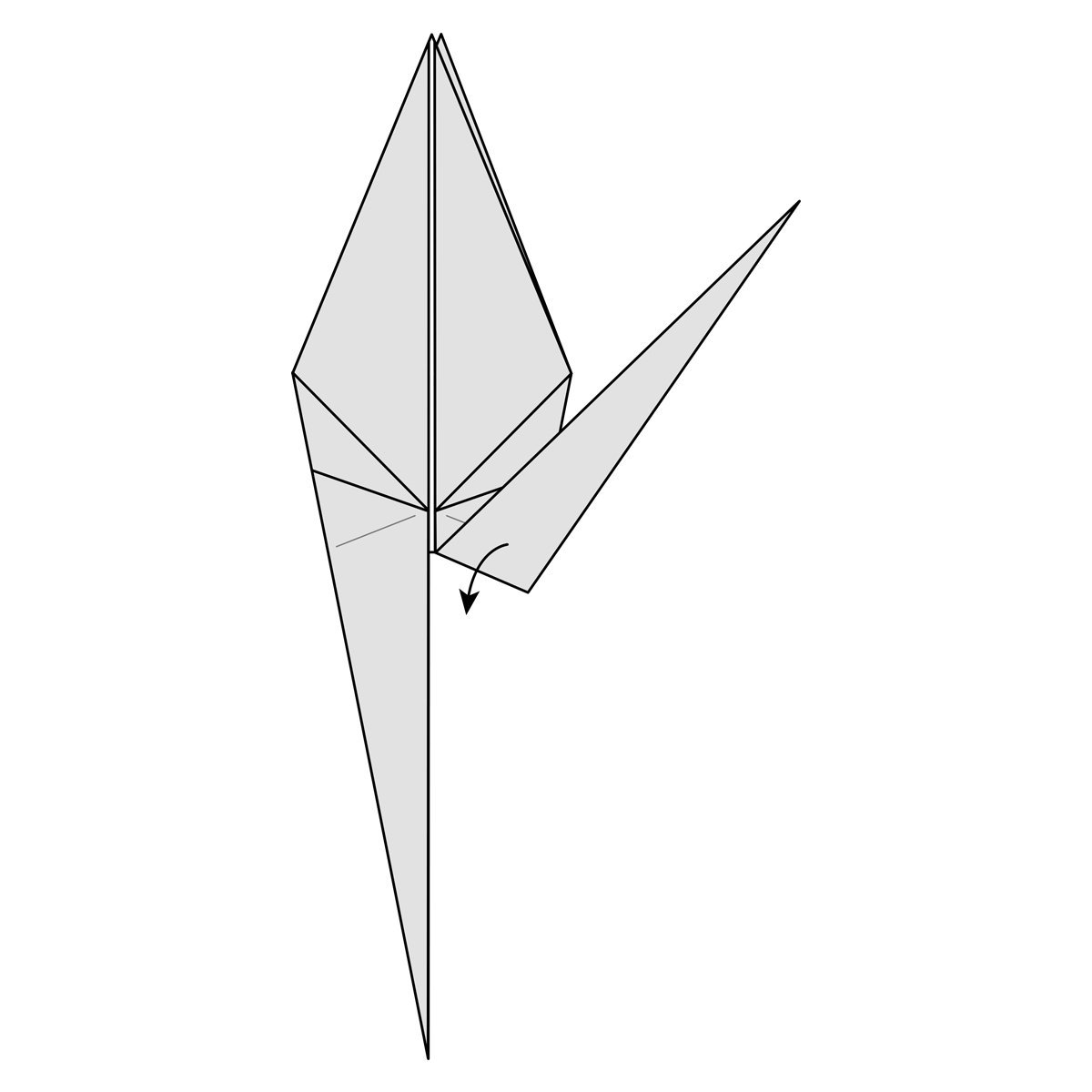 怎么折纸鹤最简单的方法,纸鹤折纸教程大全简单易学