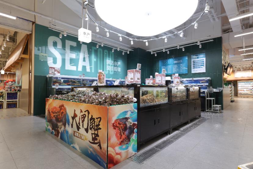 生鲜店里的烟火气,生鲜超市人间烟火气