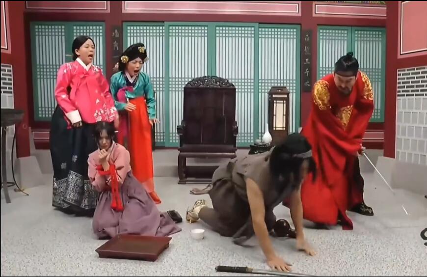 韩国逆贼小品中的舞蹈,韩国小品逆贼