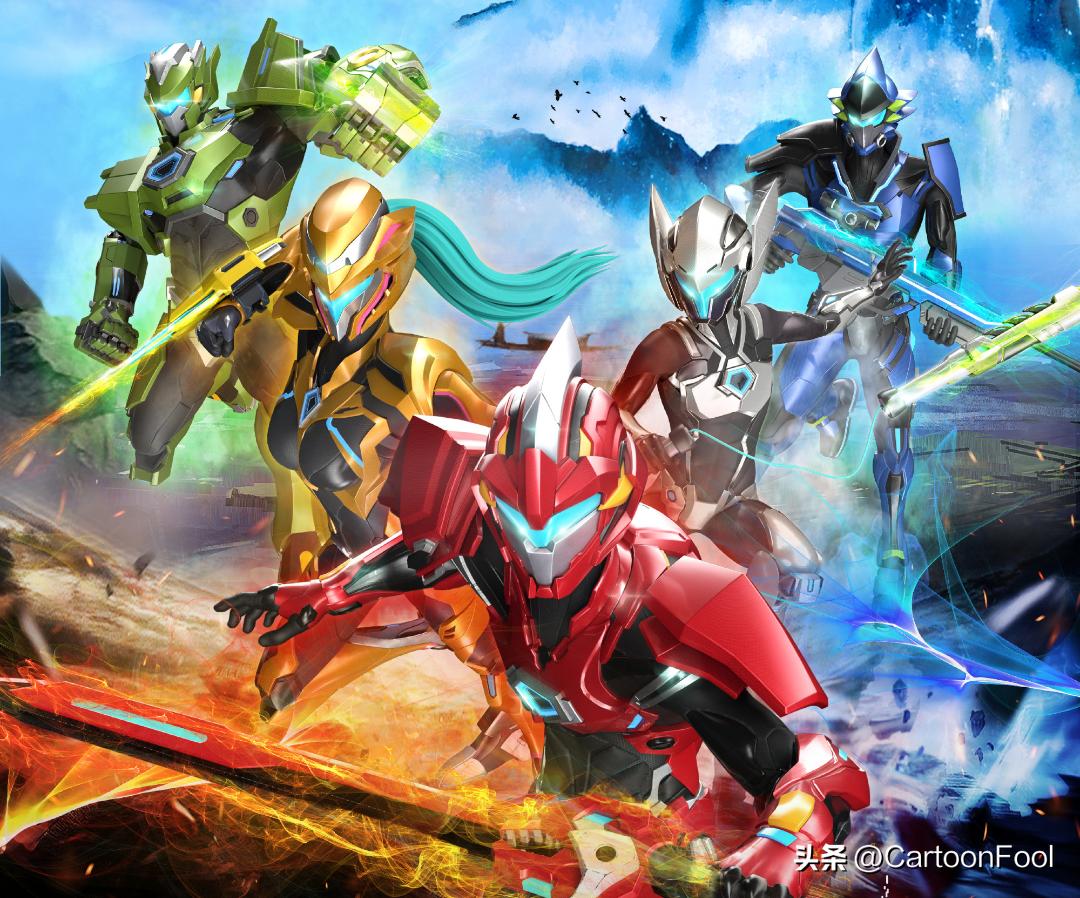 钢铁飞龙之奥特曼崛起正版授权,钢铁飞龙创世英雄