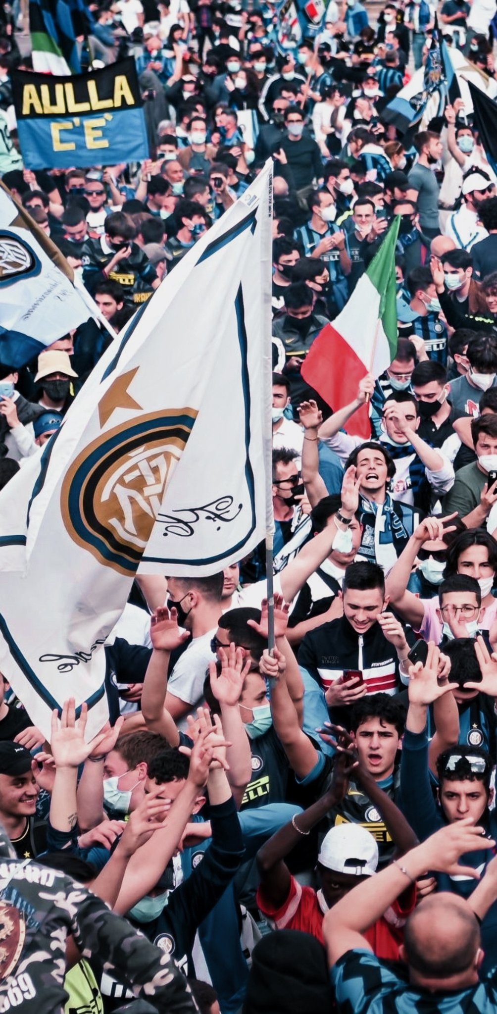 国际米兰夺欧冠壁纸,足球每周壁纸