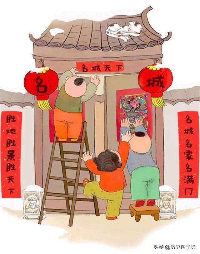 春节贴对联怎么区分上下联,春节贴对联儿怎么贴是正确的