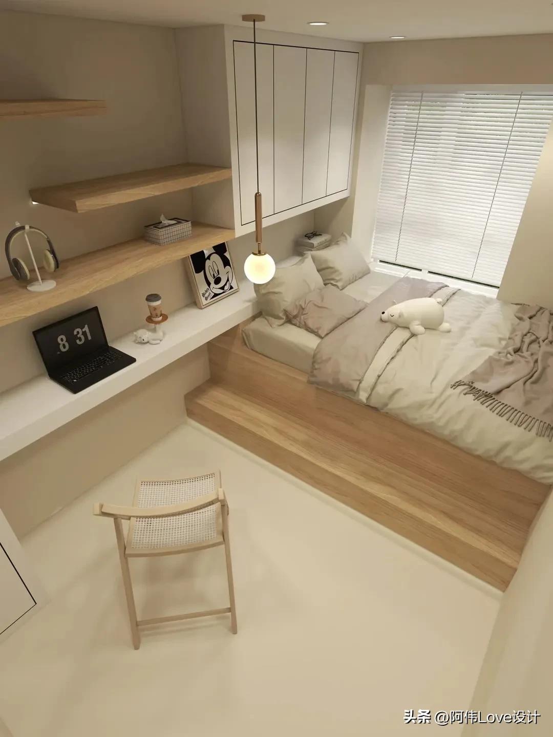 超小户型榻榻米房间设计效果图,榻榻米房间装修设计效果图片大全