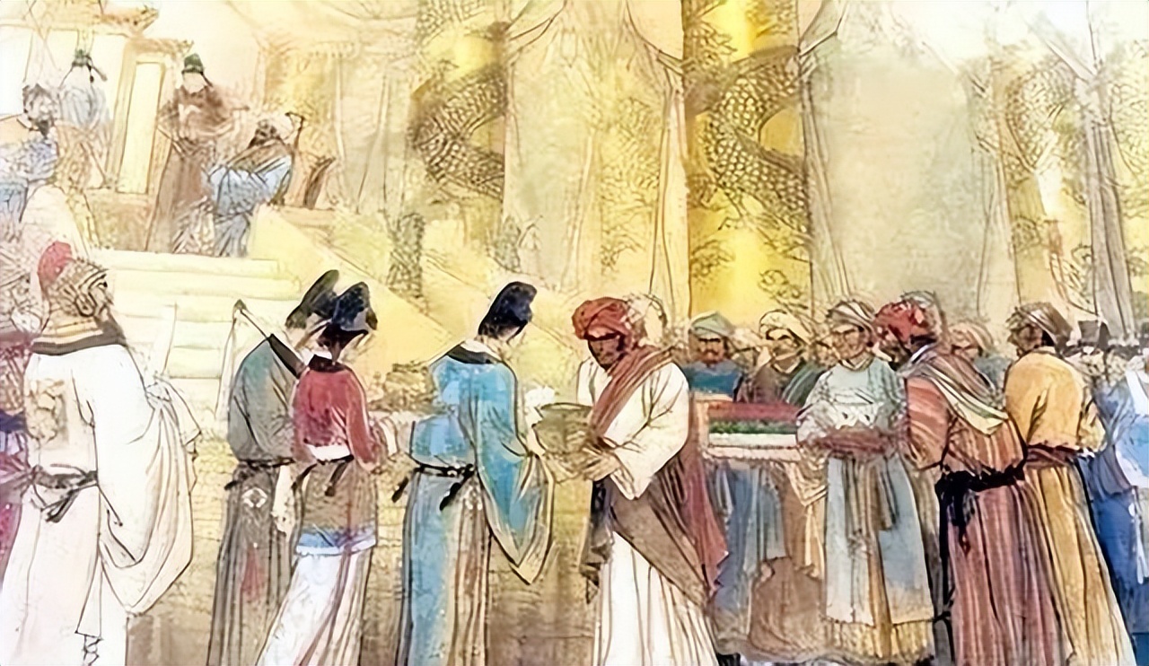 对古代丝绸之路看法,汉朝对外贸易发展的原因