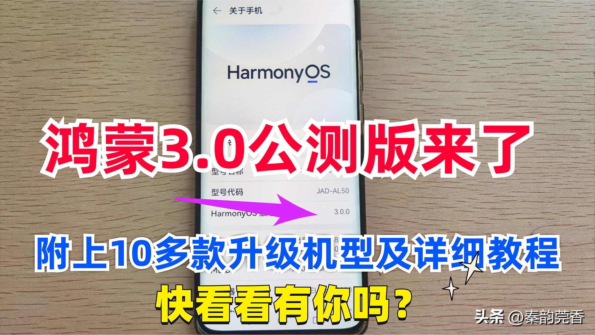 华为鸿蒙3.0测试版怎么升级正式版,华为鸿蒙3.0正式版本怎么升级