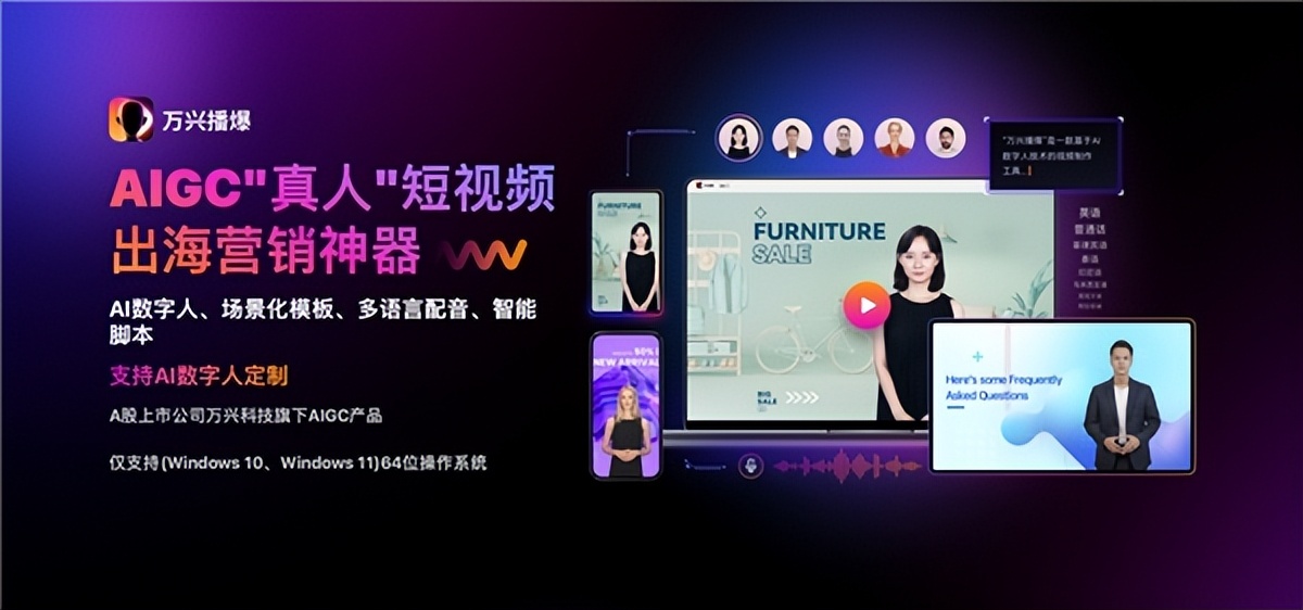 借助AIGC数字人做营销视频跨境卖家找到了爆单新方式
